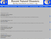 Tablet Screenshot of disaster-report.com